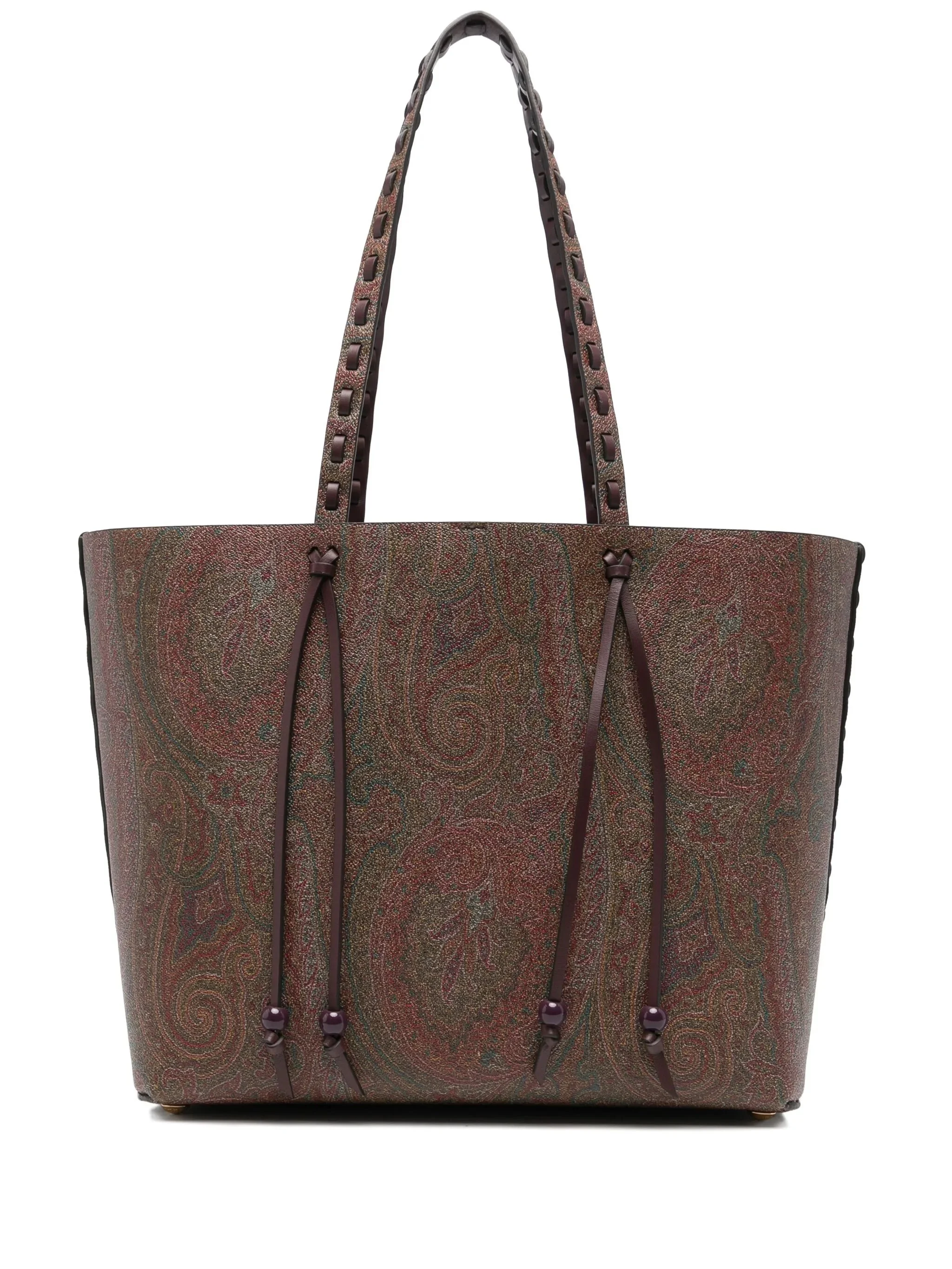 Paisley-jacquard Shoulder Bag - 1