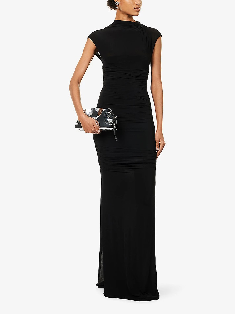 TOVE Luna Sleeveless Stretch-Jersey Maxi Dress outlook