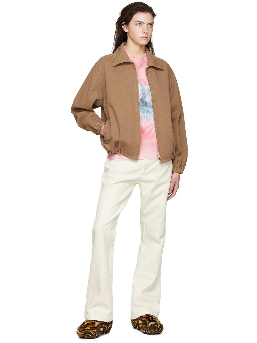 Off-White Flared Trousers - 4