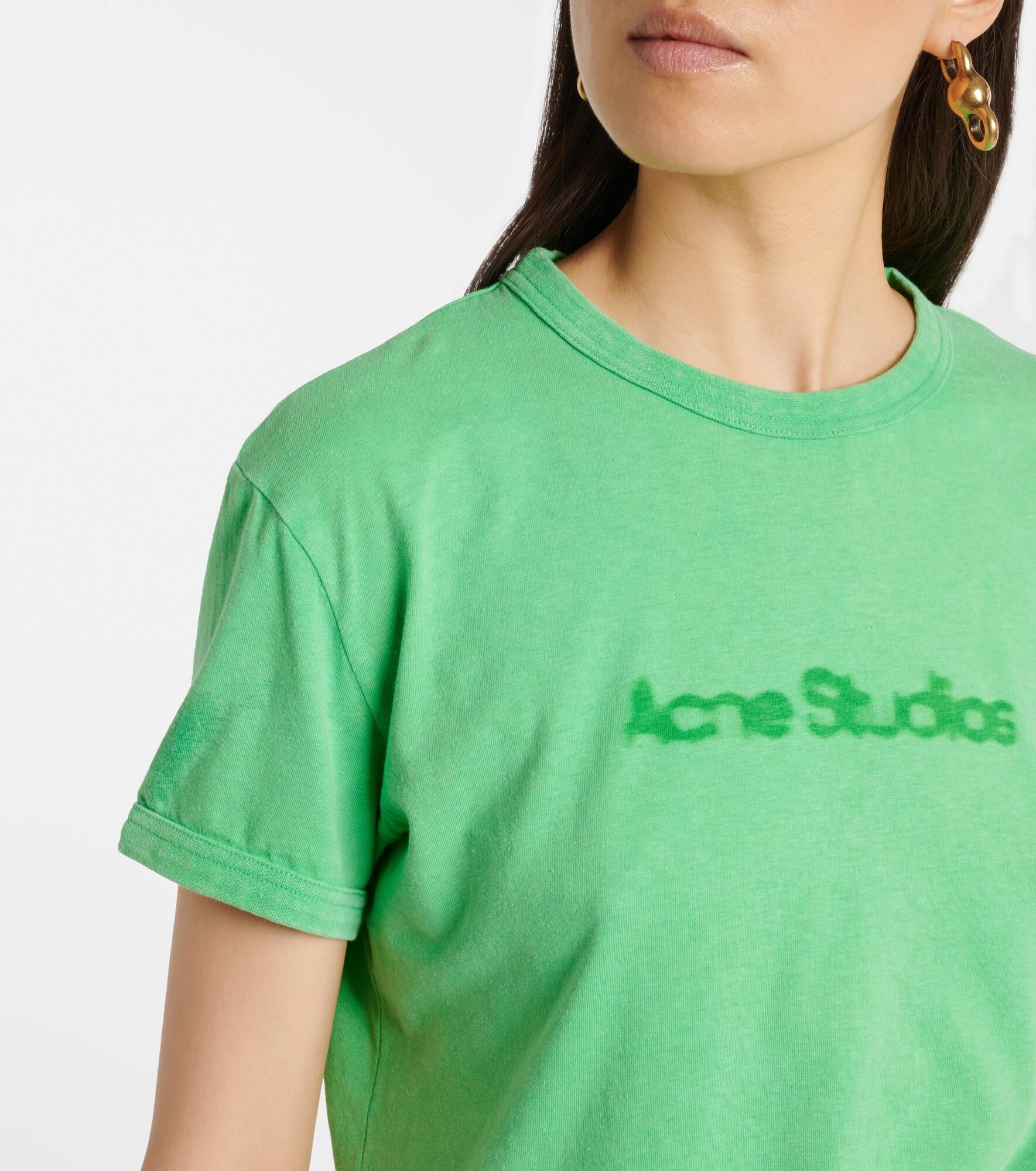 Logo cotton T-shirt - 4
