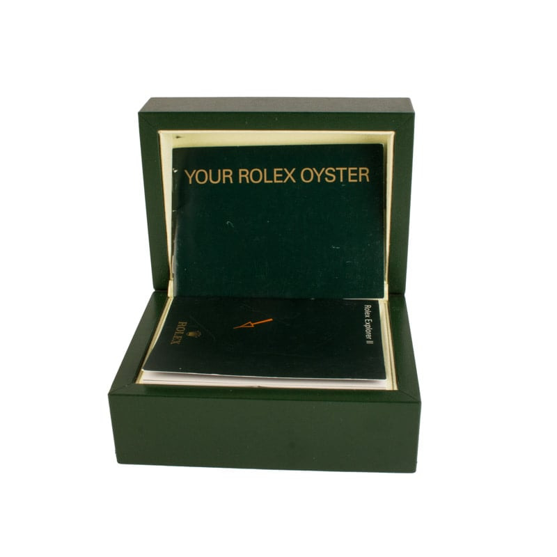 Rolex Explorer II Ref 216570 Black Chromalight Dial - 4