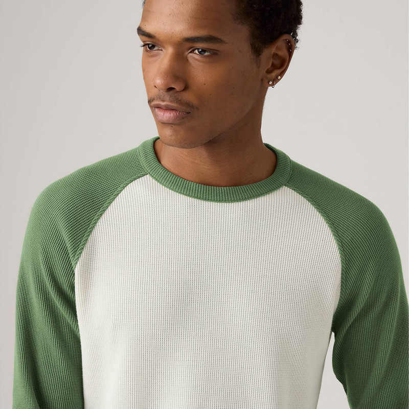 THERMAL RAGLAN CREWNECK T-SHIRT 5