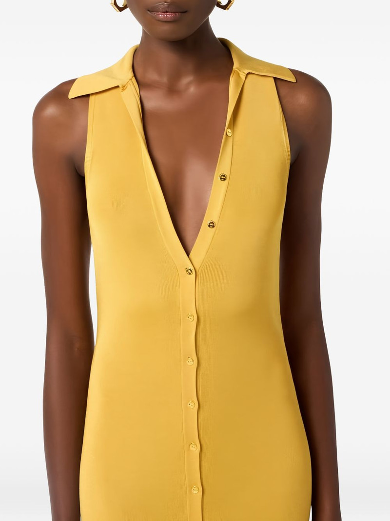 shirt-collar maxi dress 4