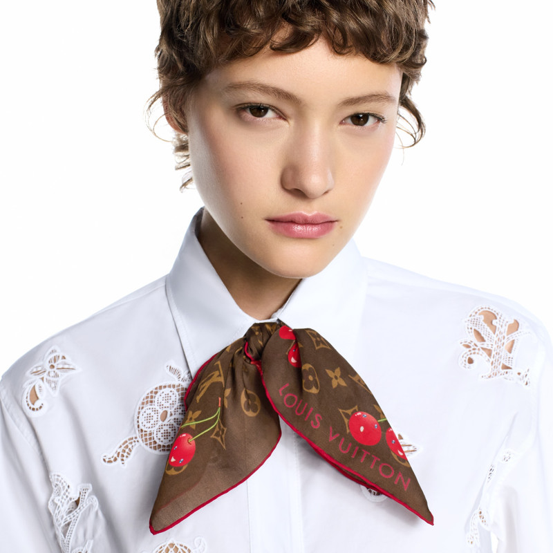 LV x TM Monogram Cerise Square 55 5