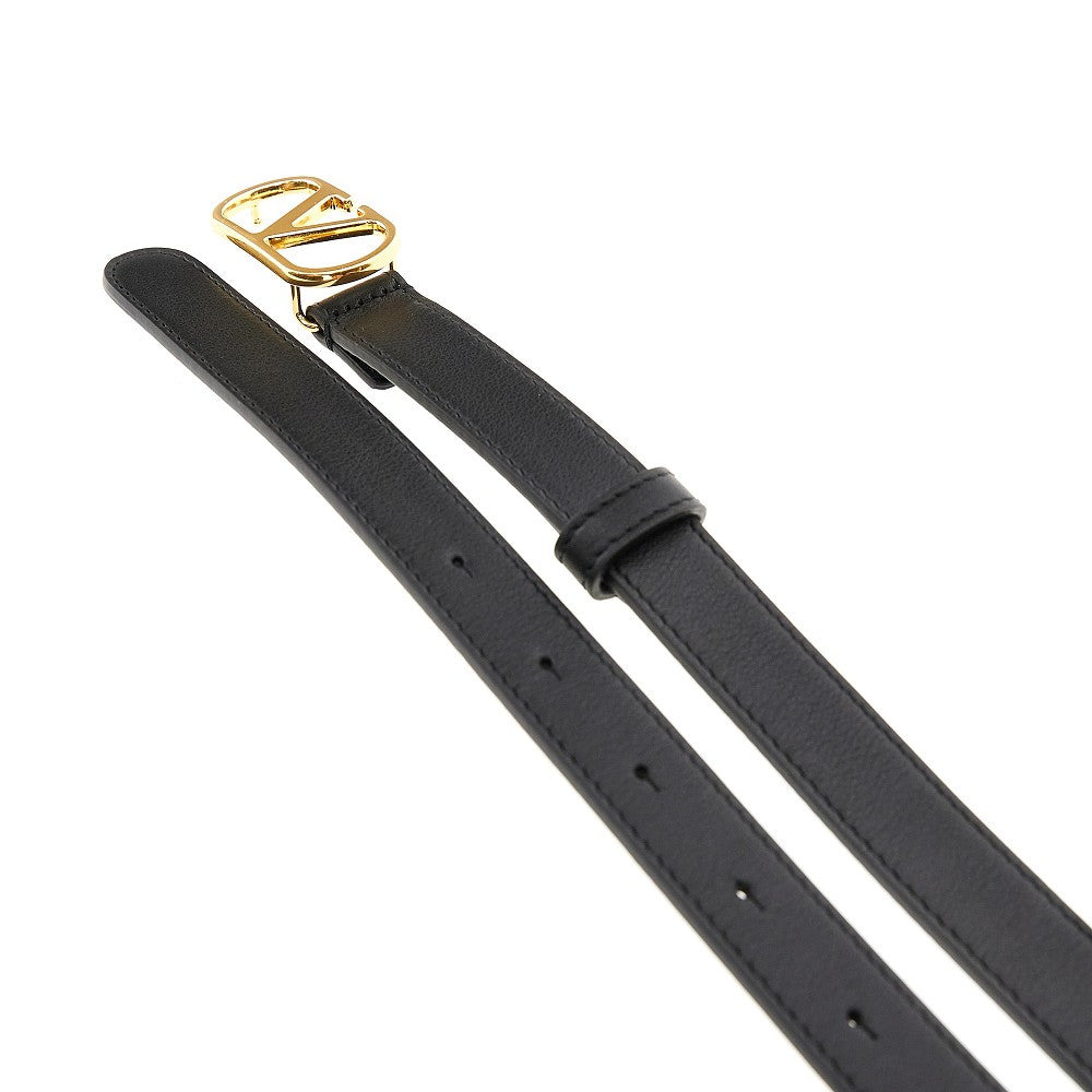 'VLOGO SIGNATURE' LEATHER BELT - 3