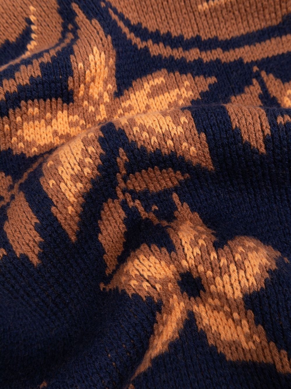 floral-jacquard fringed scarf - 3
