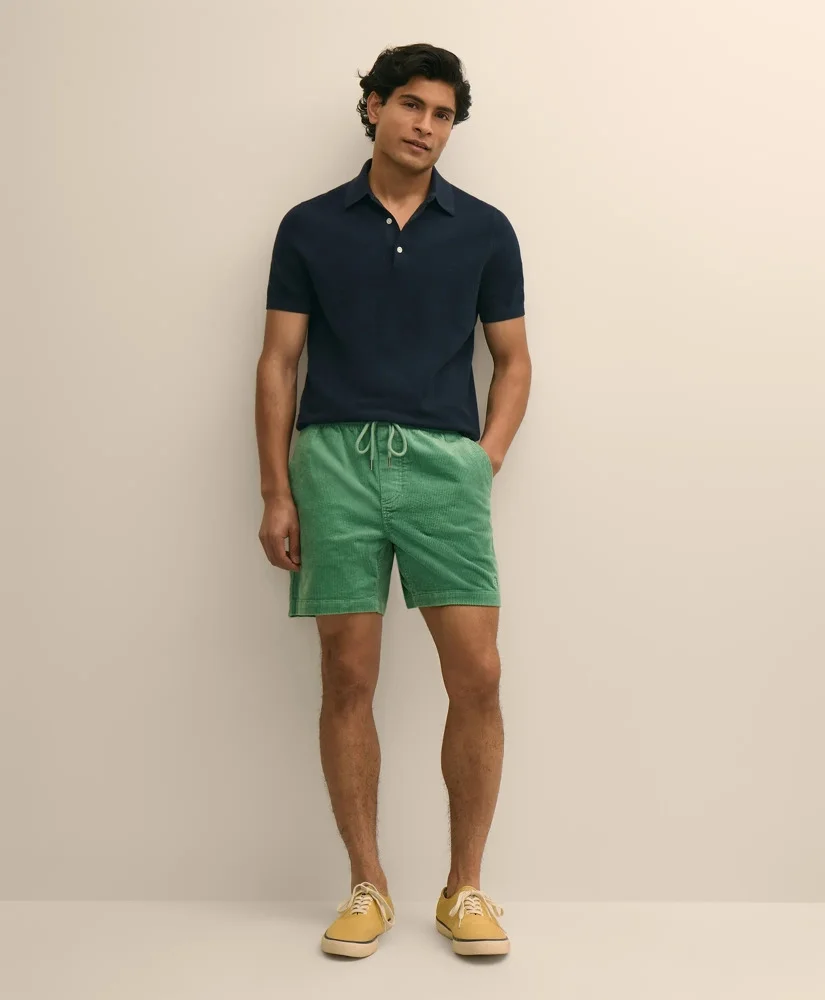 6" Friday Shorts in 8-Wale Cotton Corduroy - 1