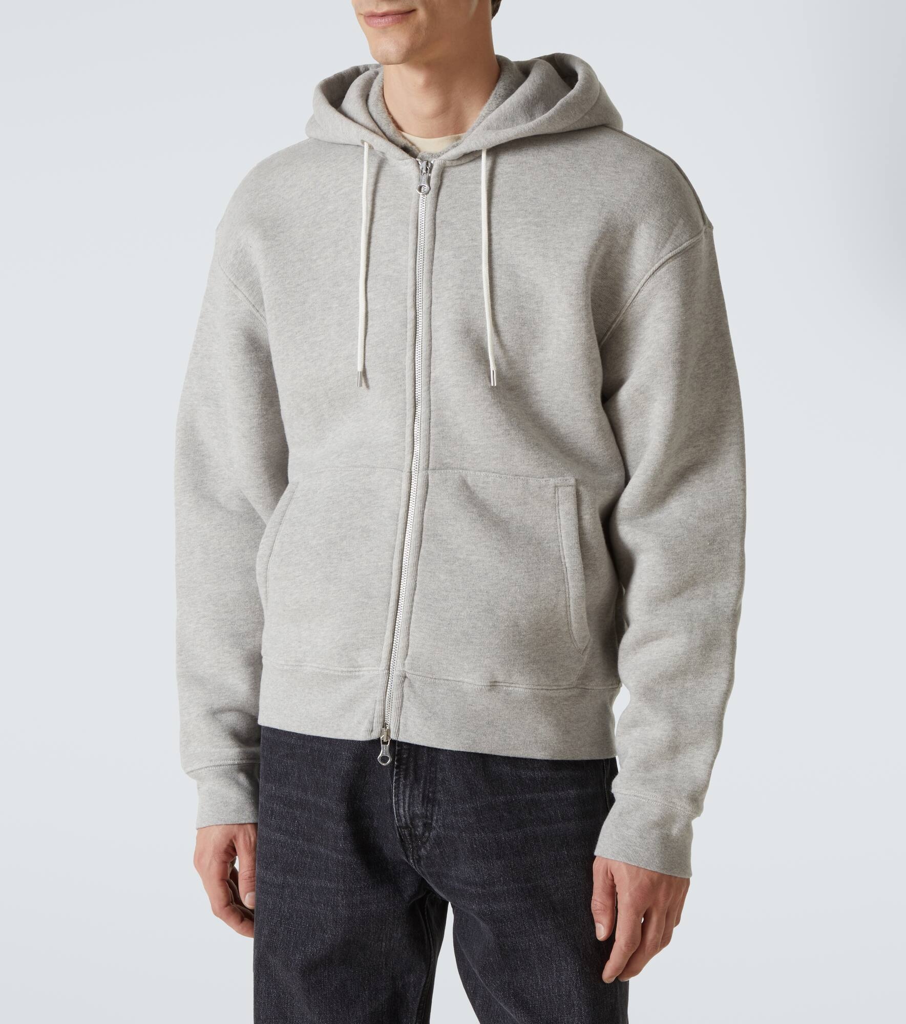 Rascal cotton jersey zip-up hoodie - 3