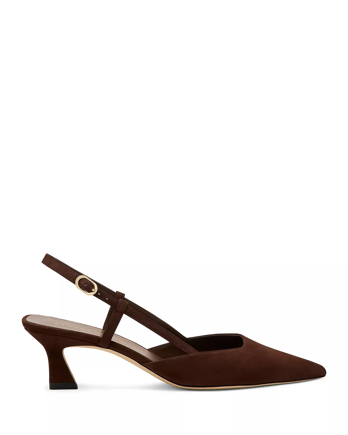 Women's Vinnie 50 Slingback Suede Pumps - 2