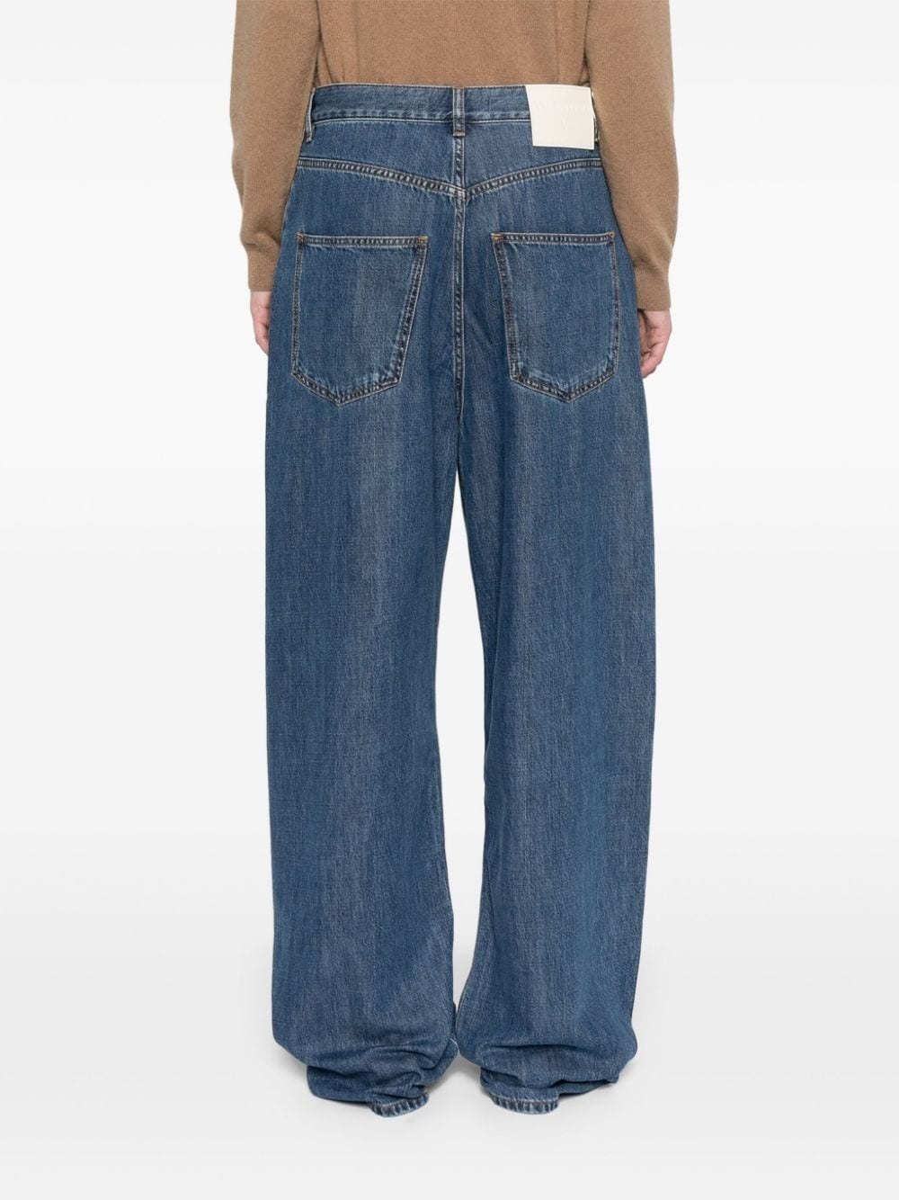 logo-patch jeans - 4