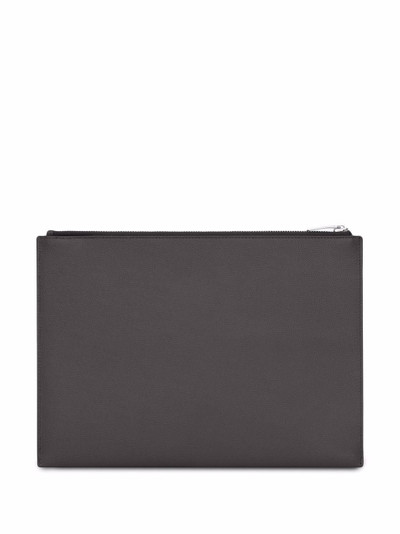 SAINT LAURENT logo-stamp document holder outlook