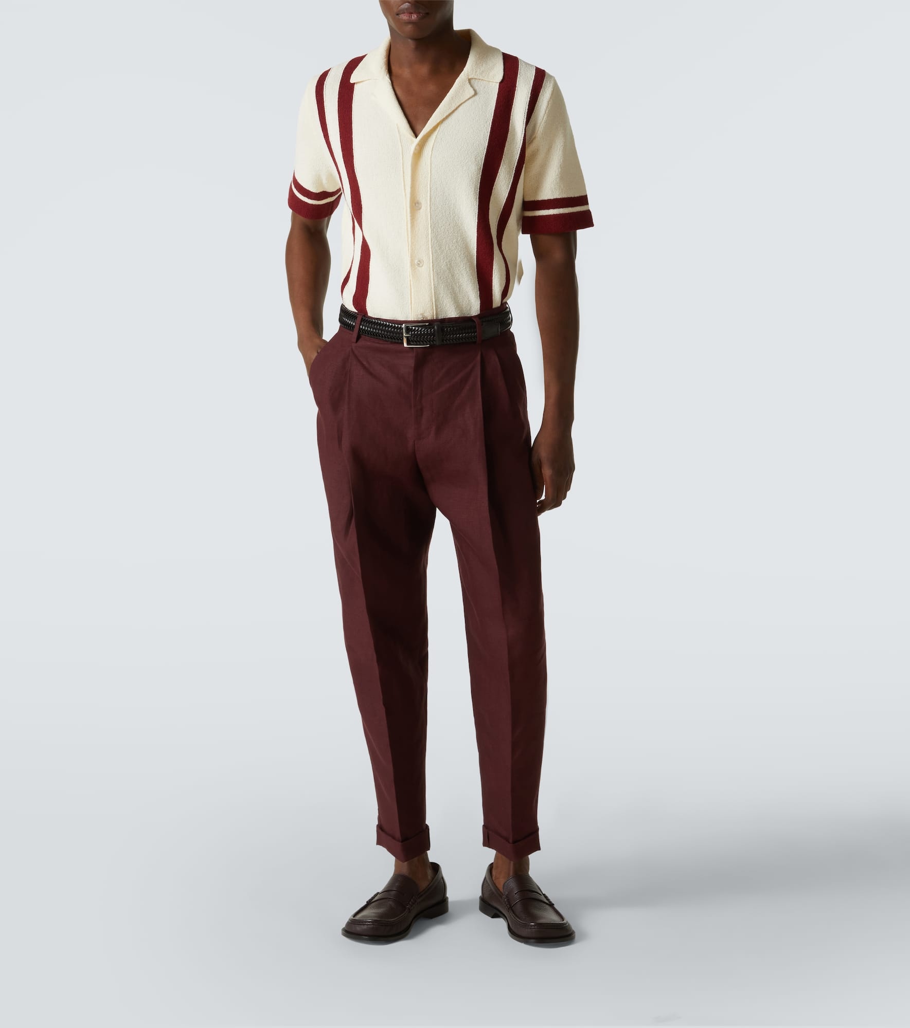 Linen suit pants - 2