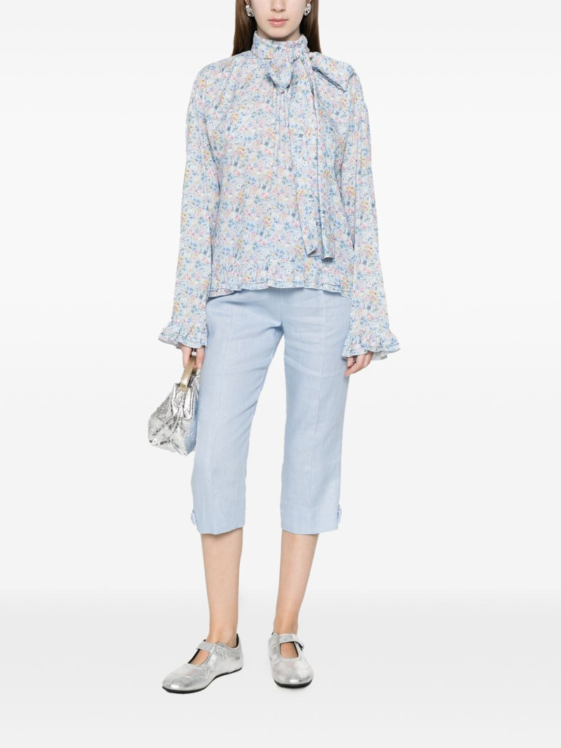 N°21 bow floral blouse outlook