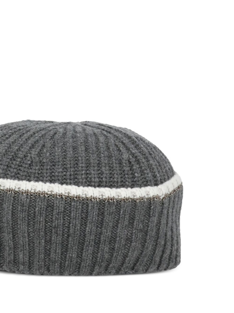 Brunello Cucinelli ribbed trim cap outlook