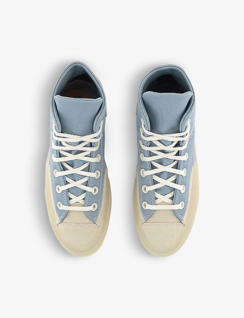 Chuck 70 Marquis Hi canvas and suede high-top trainers - 2