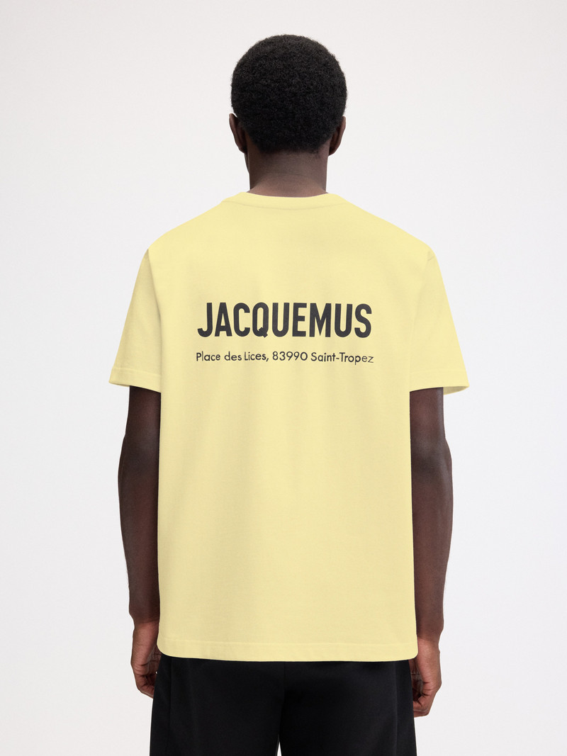 The Saint Tropez Place des Lices address t-shirt 3