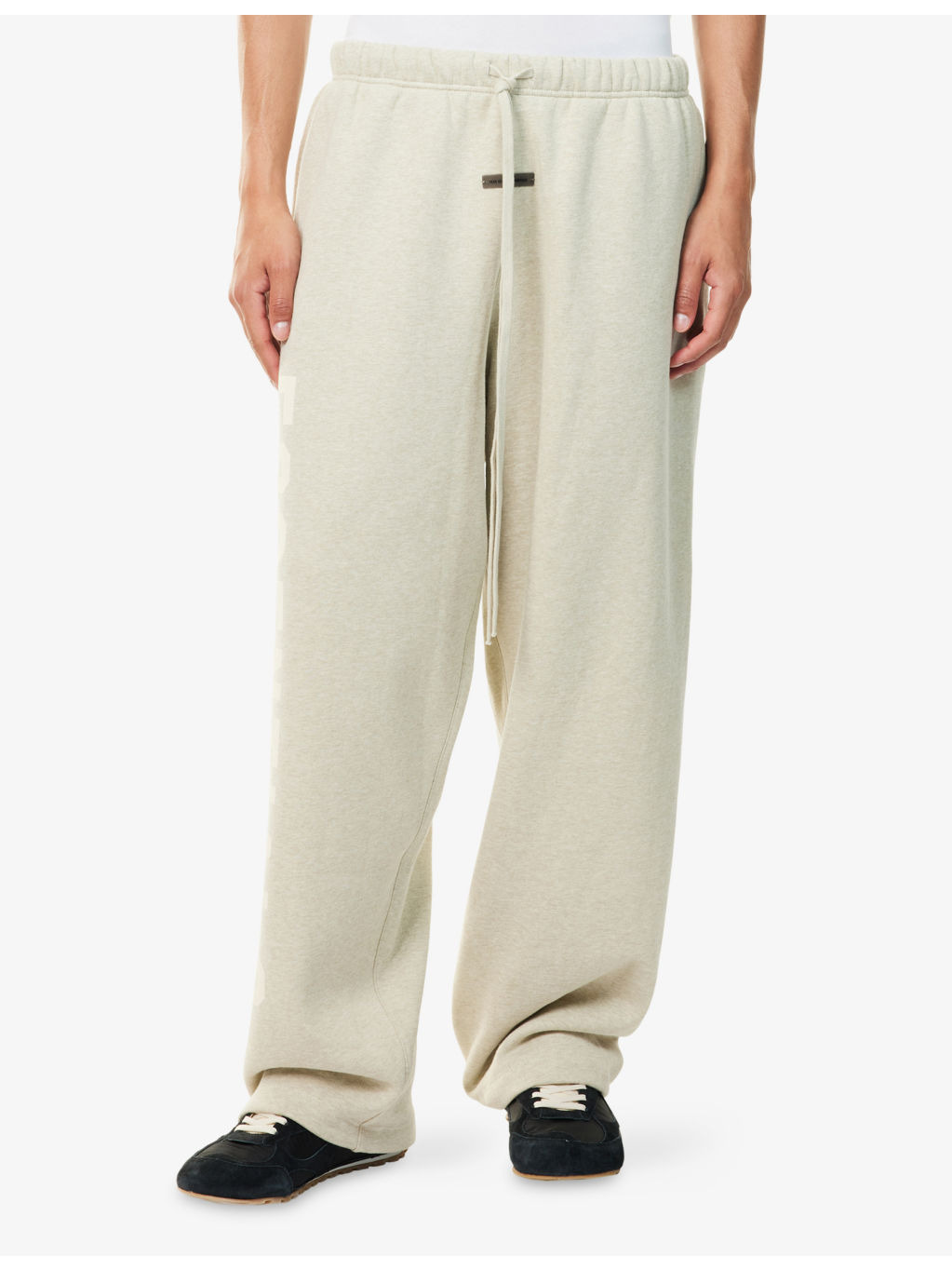 Lounge Logo-Print Cotton-Blend Jogging Bottoms - 3