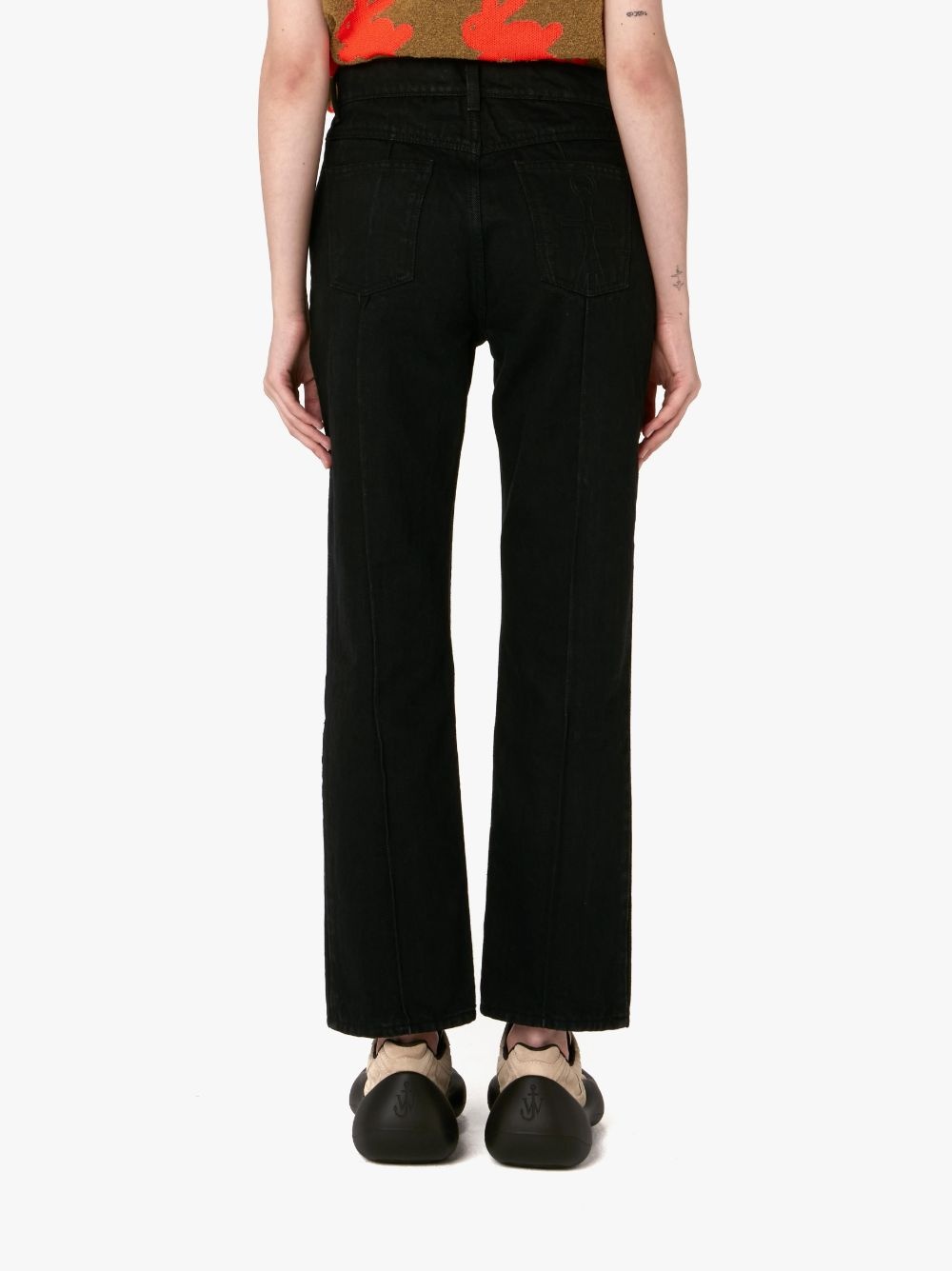 PADLOCK STRAP SLIM FIT DENIM JEANS - 3