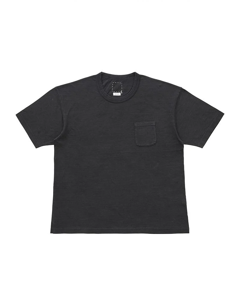 JUMBO TEE S/S DMGD BLACK - 1