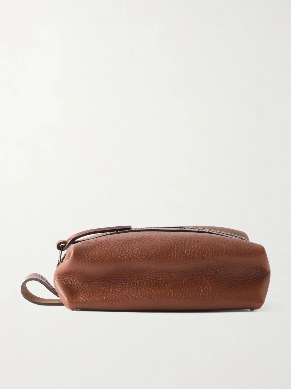 Zazou Full-Grain Leather Wash Bag - 1
