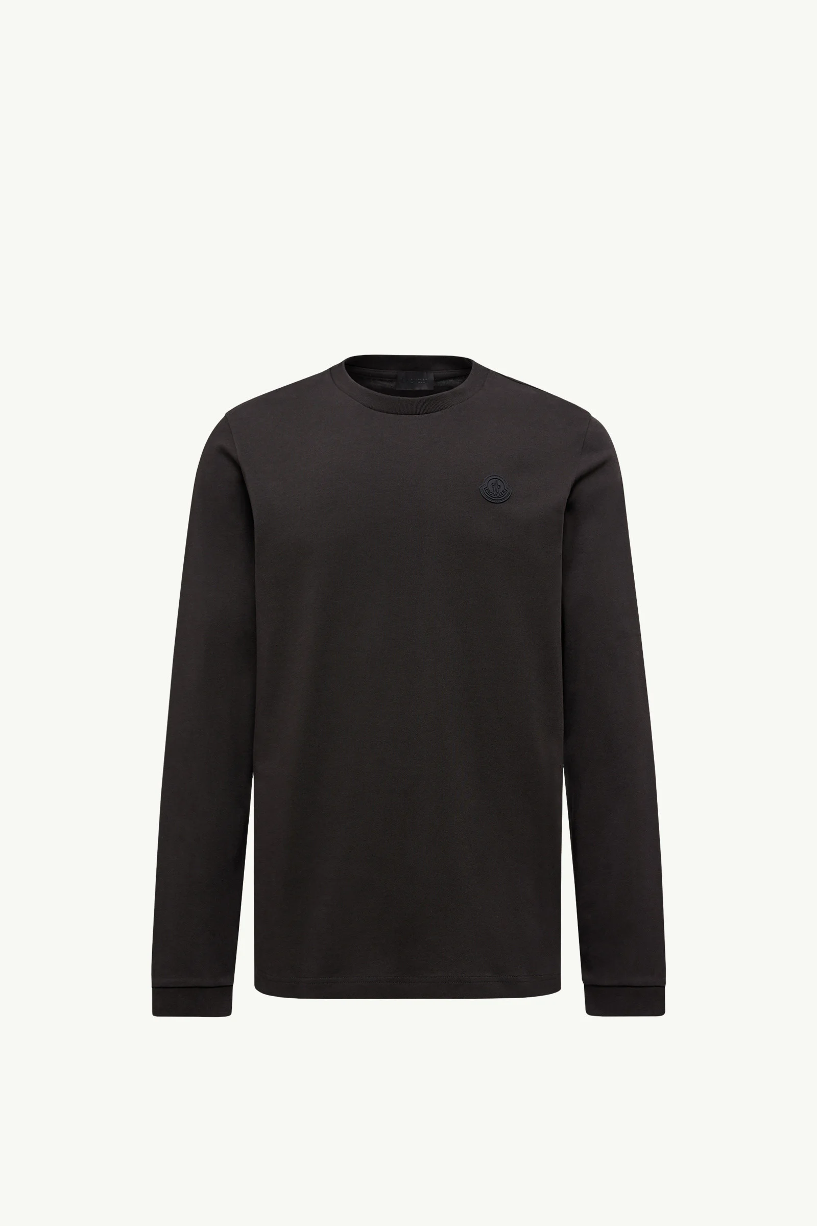 Graphic Logo Long Sleeve Cotton T-Shirt - 1