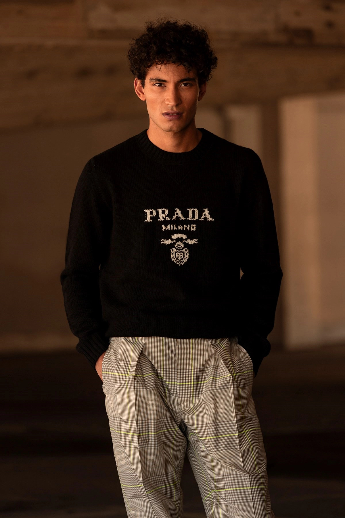 Logo intarsia sweater - 2