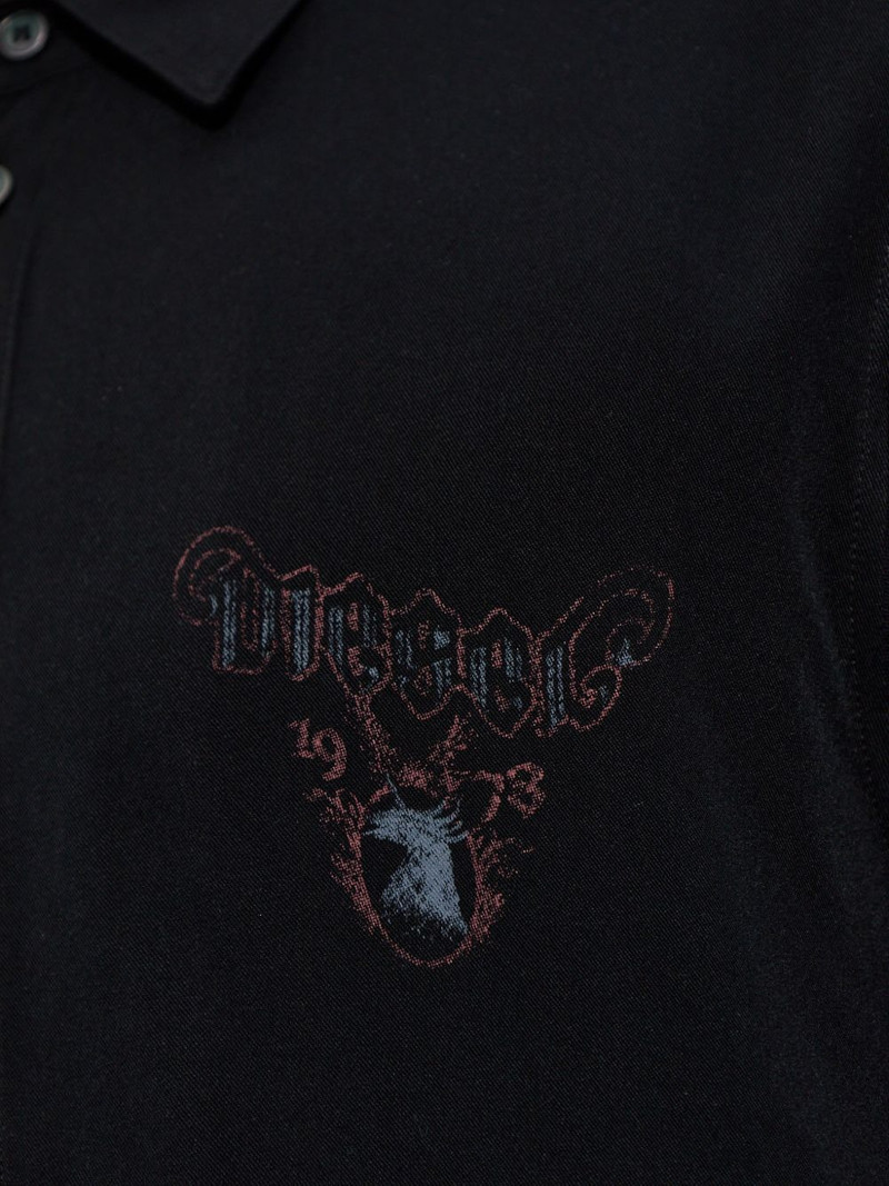 S-Holger logo buttoned shirt 5