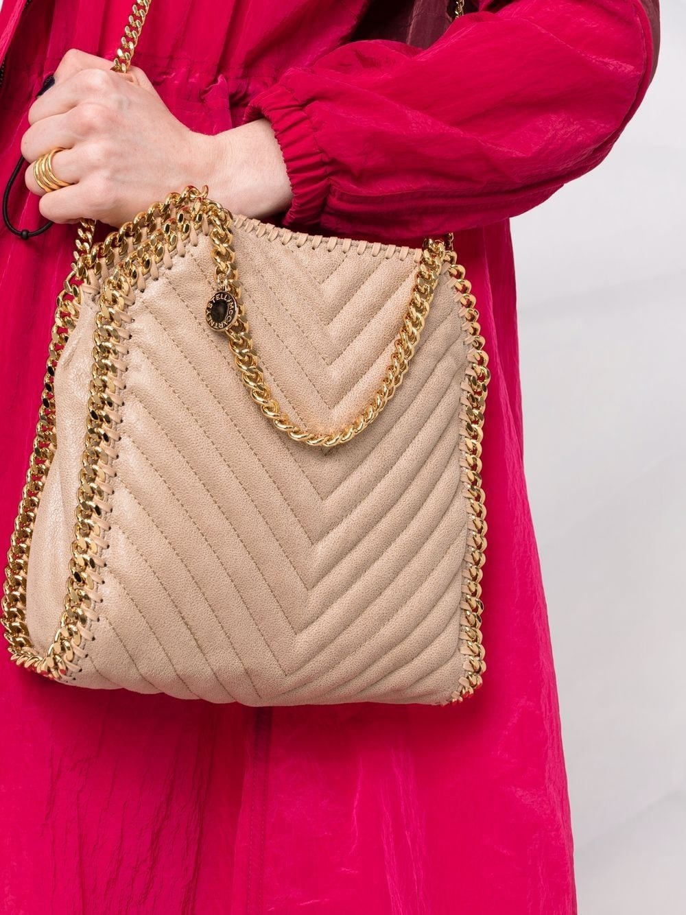 Falabella quilted tote bag - 3