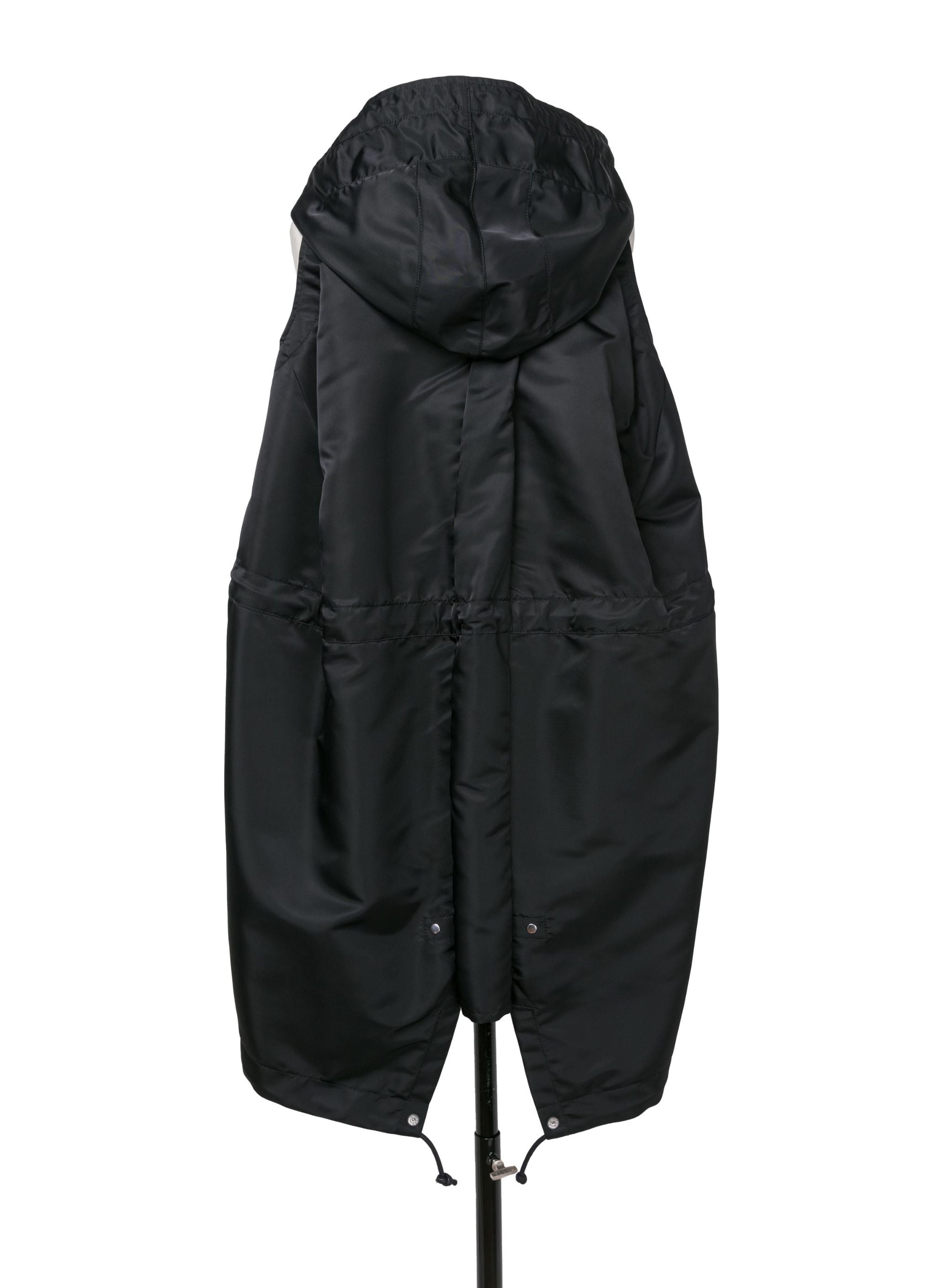 Nylon Twill Hoodie Vest - 3