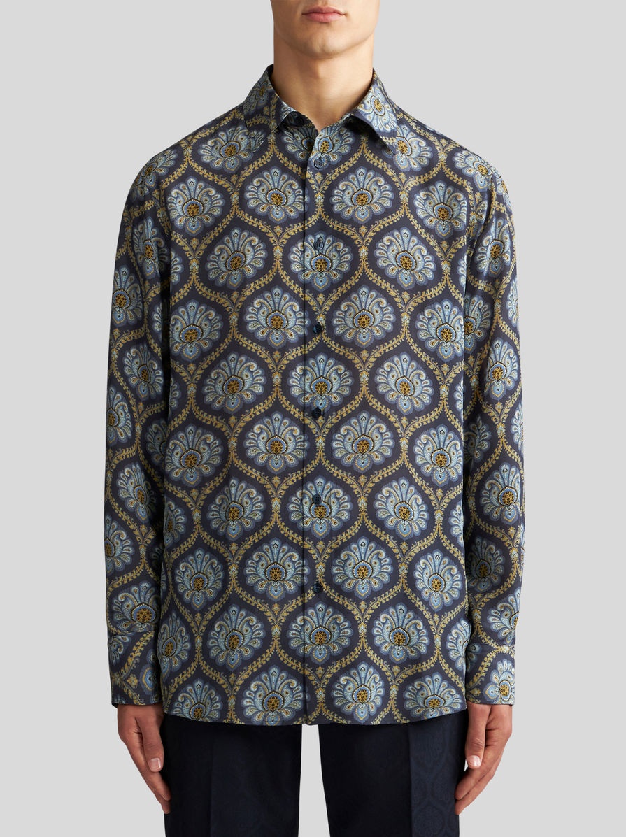 PRINTED SILK SHIRT - 2