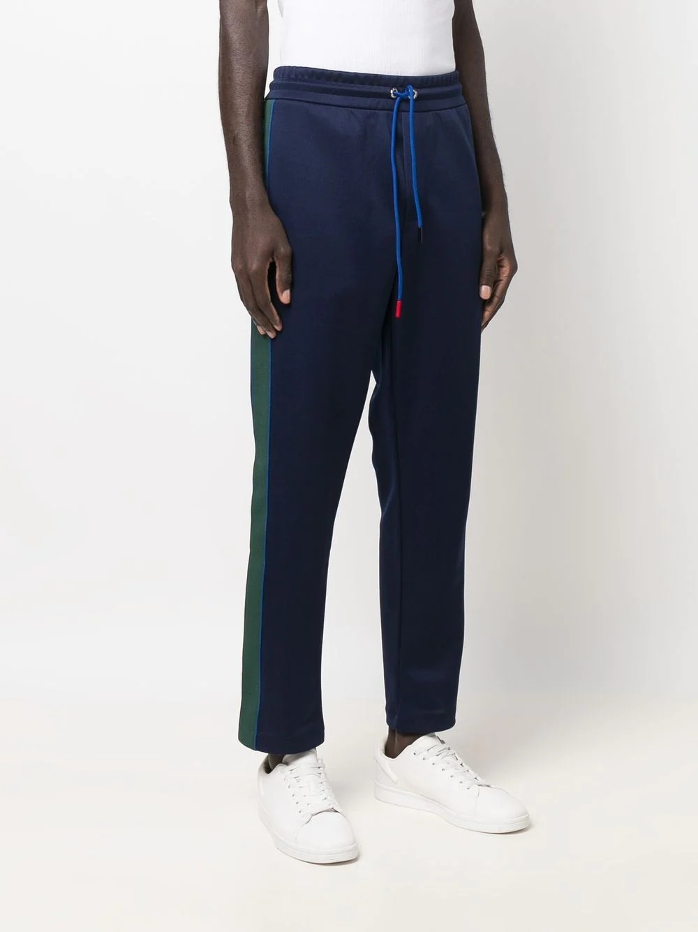 drawstring-waist track pants - 3