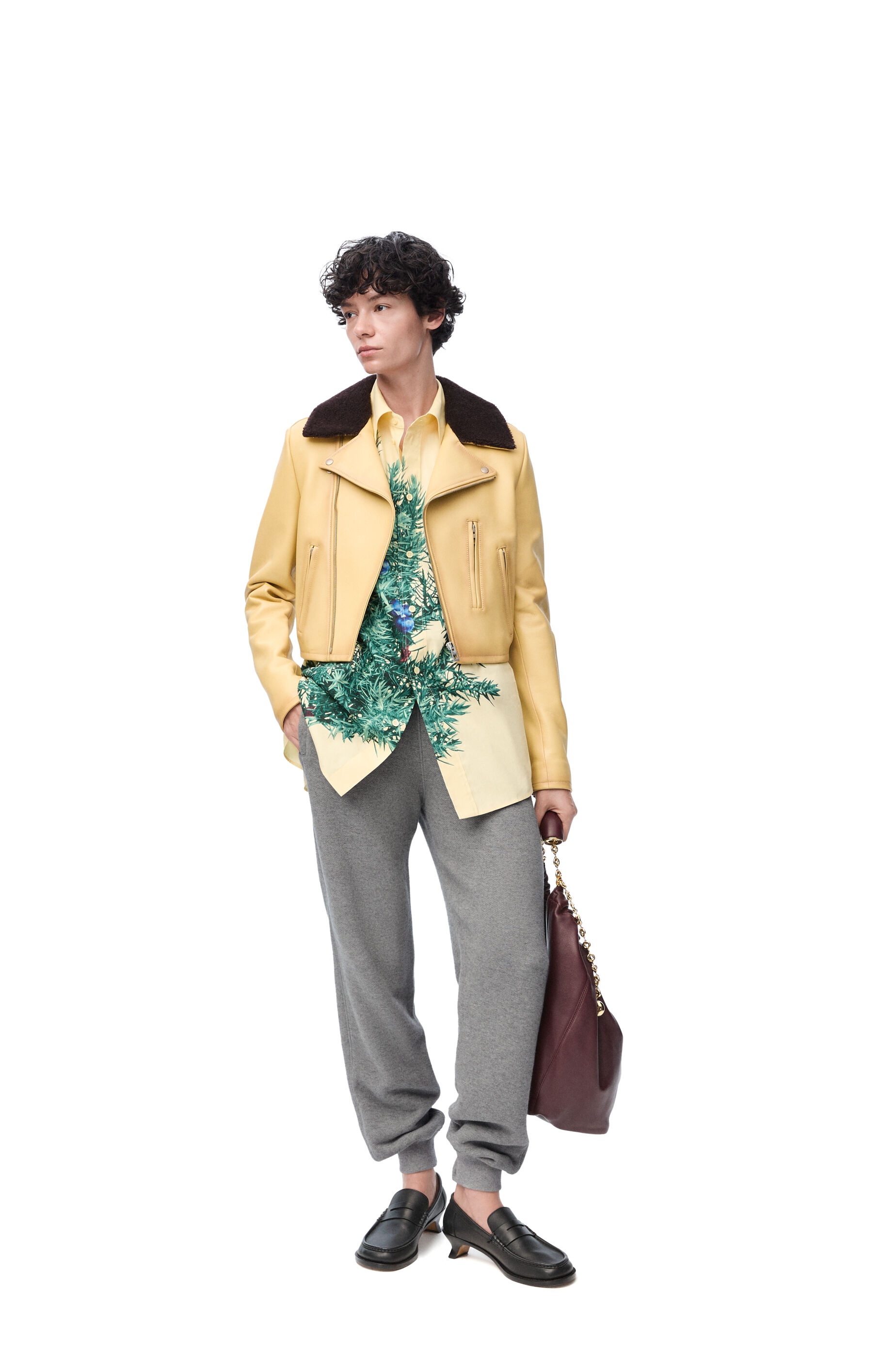 Loewe Trousers in cotton and cashmere | REVERSIBLE