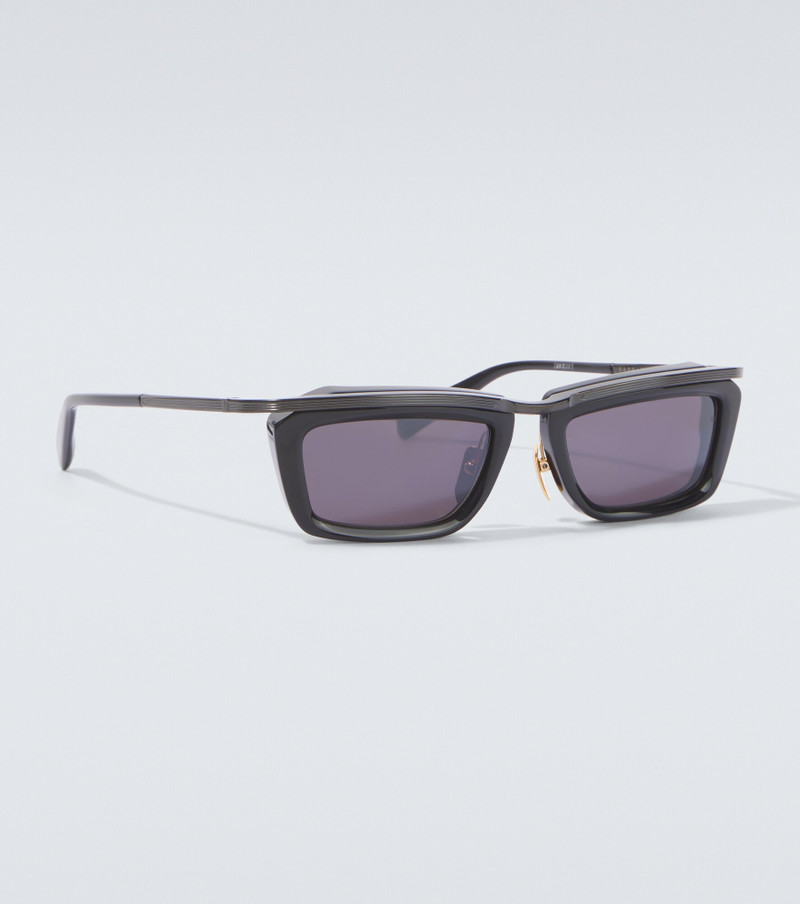 JACQUES MARIE MAGE x Haider Ackermann Gaspard rectangular sunglasses outlook