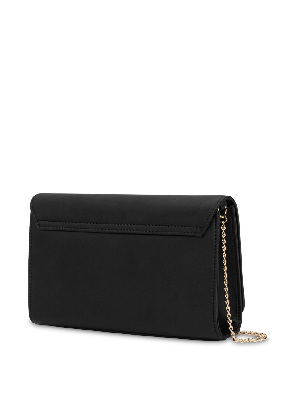 rhinestone-logo cross body bag - 2