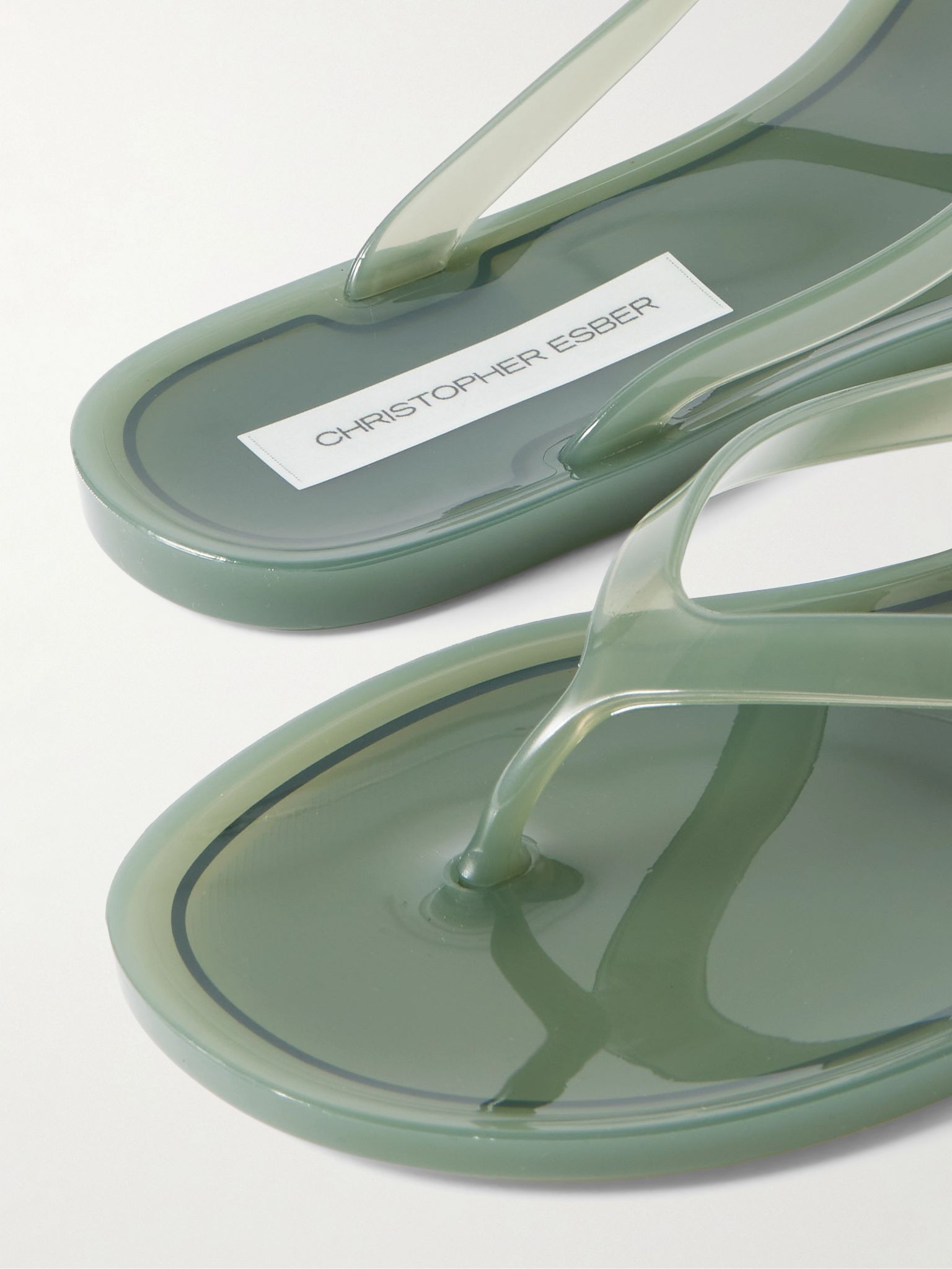 Jo PVC flip flops Green - 4