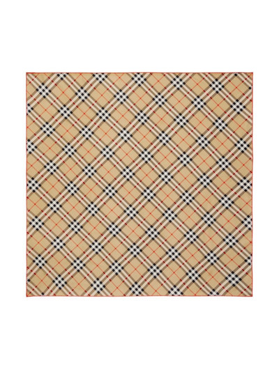 Burberry Vintage Check silk scarf outlook