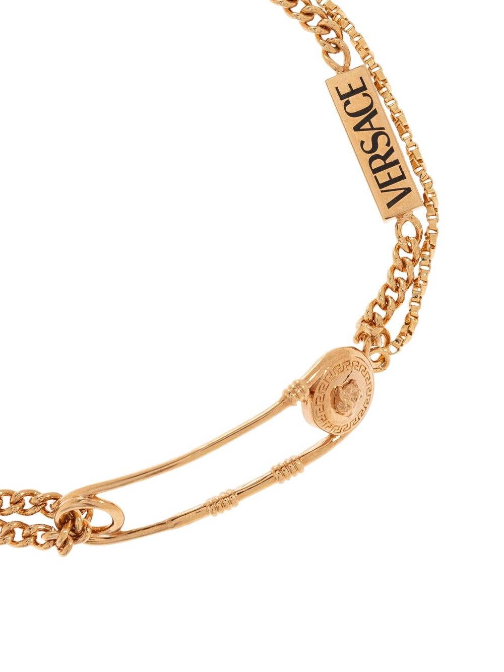 Safety Pin chain bracelet - 5