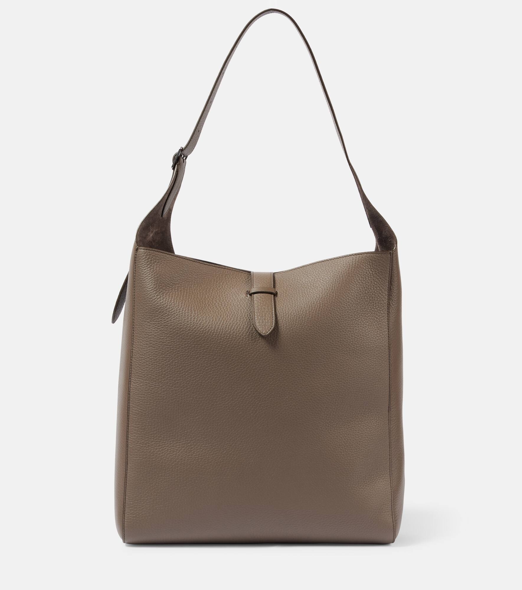 Blake leather tote bag - 1