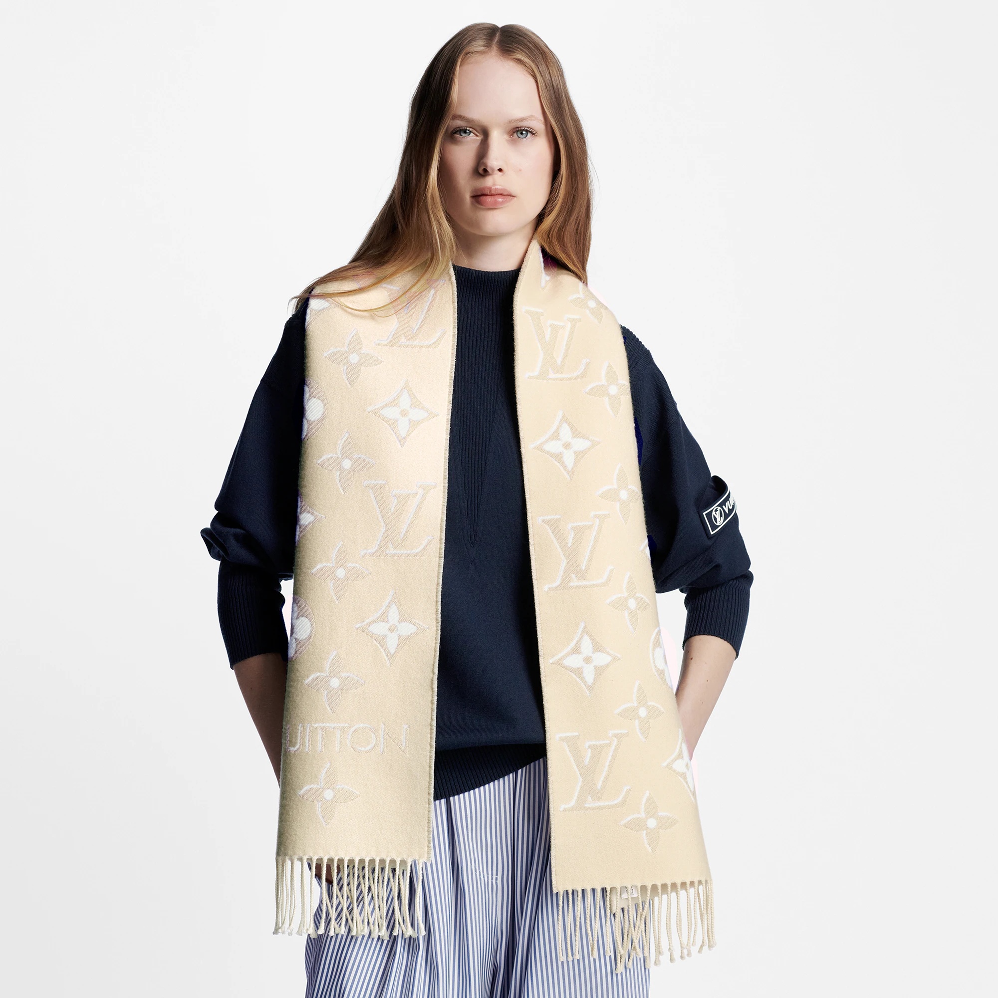 LV Essential Shine Scarf - 6