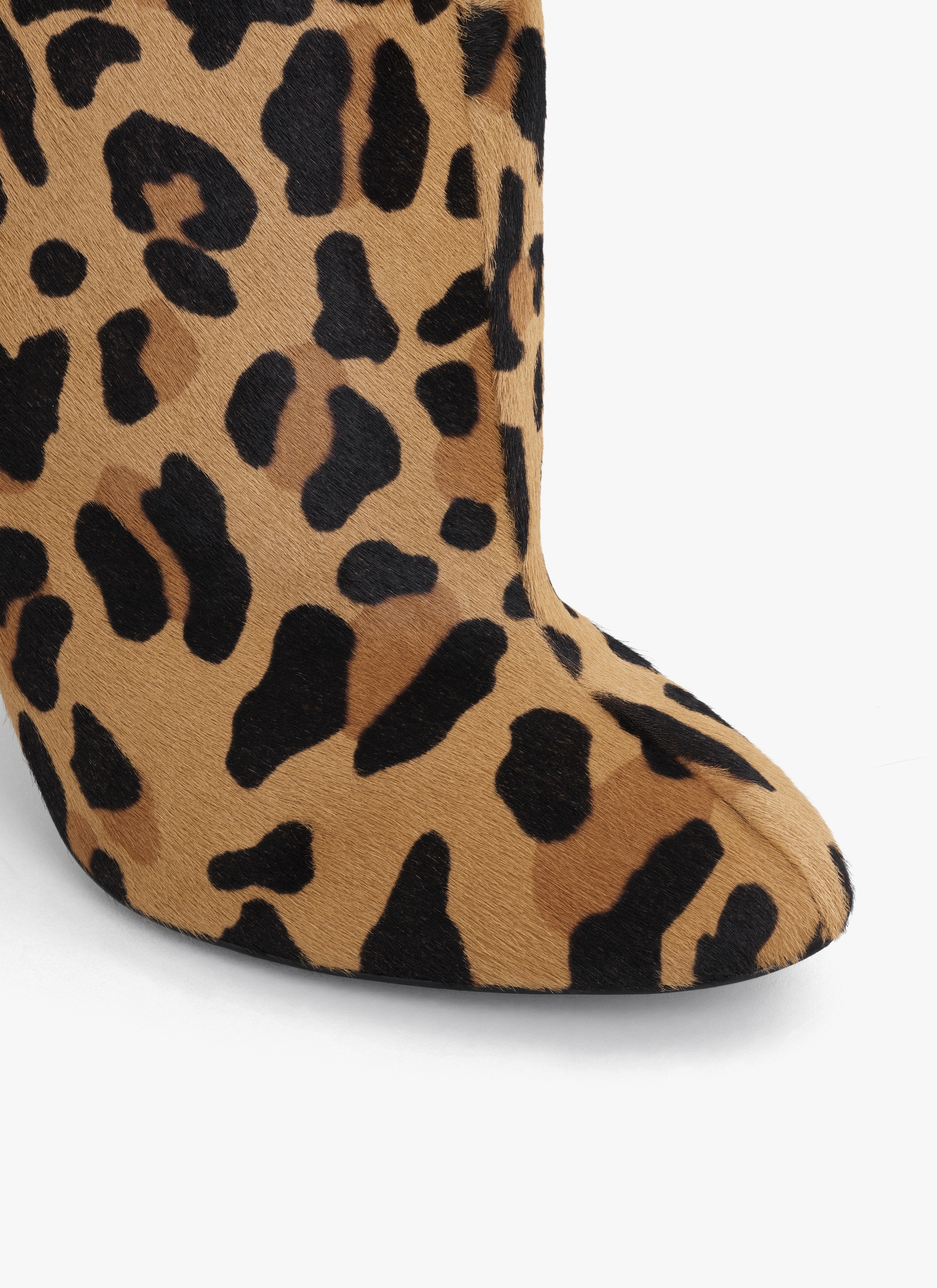 DECOLLETE CUISSARDES  IN LEOPARD HAIRCALF - 4