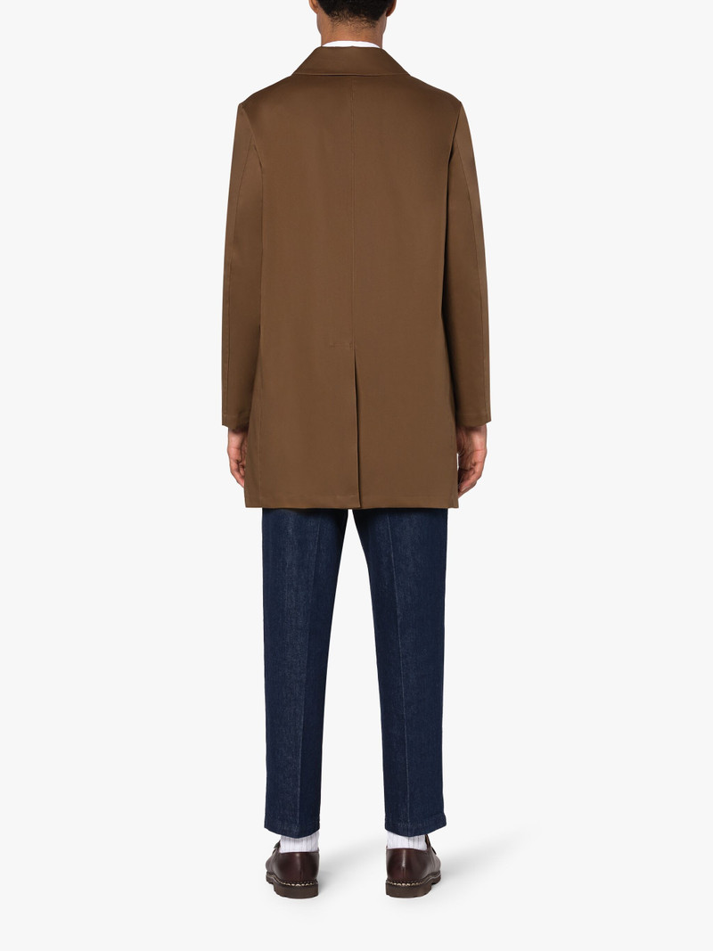 CAMBRIDGE DESERT PALM RAINTEC COTTON SHORT COAT 4