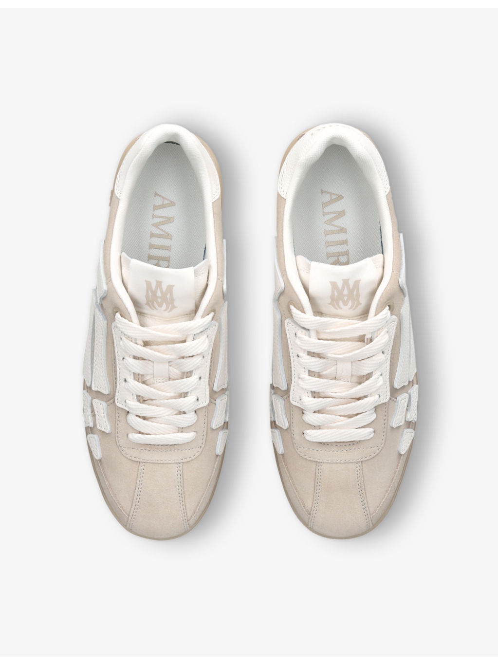Pacific Bones branded suede low-top trainers - 2