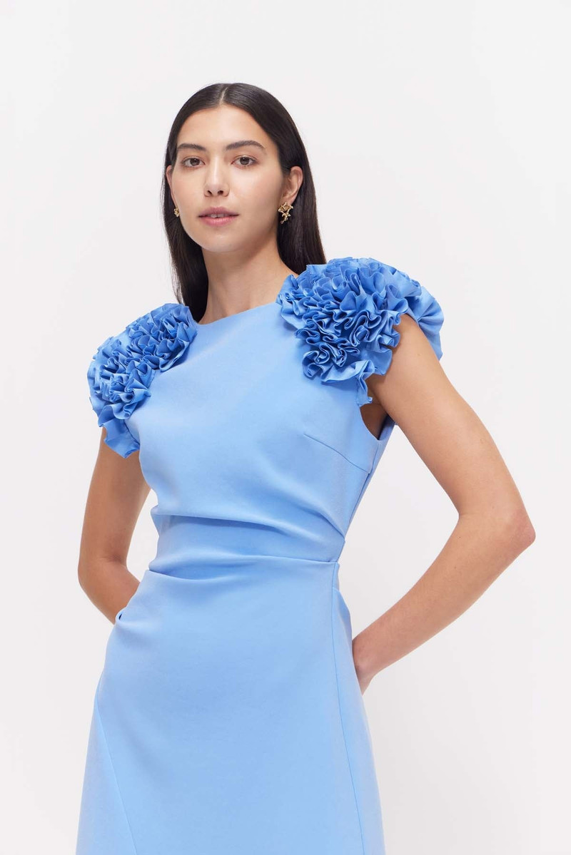 RACHEL GILBERT MARGOT DRAPE DRESS outlook