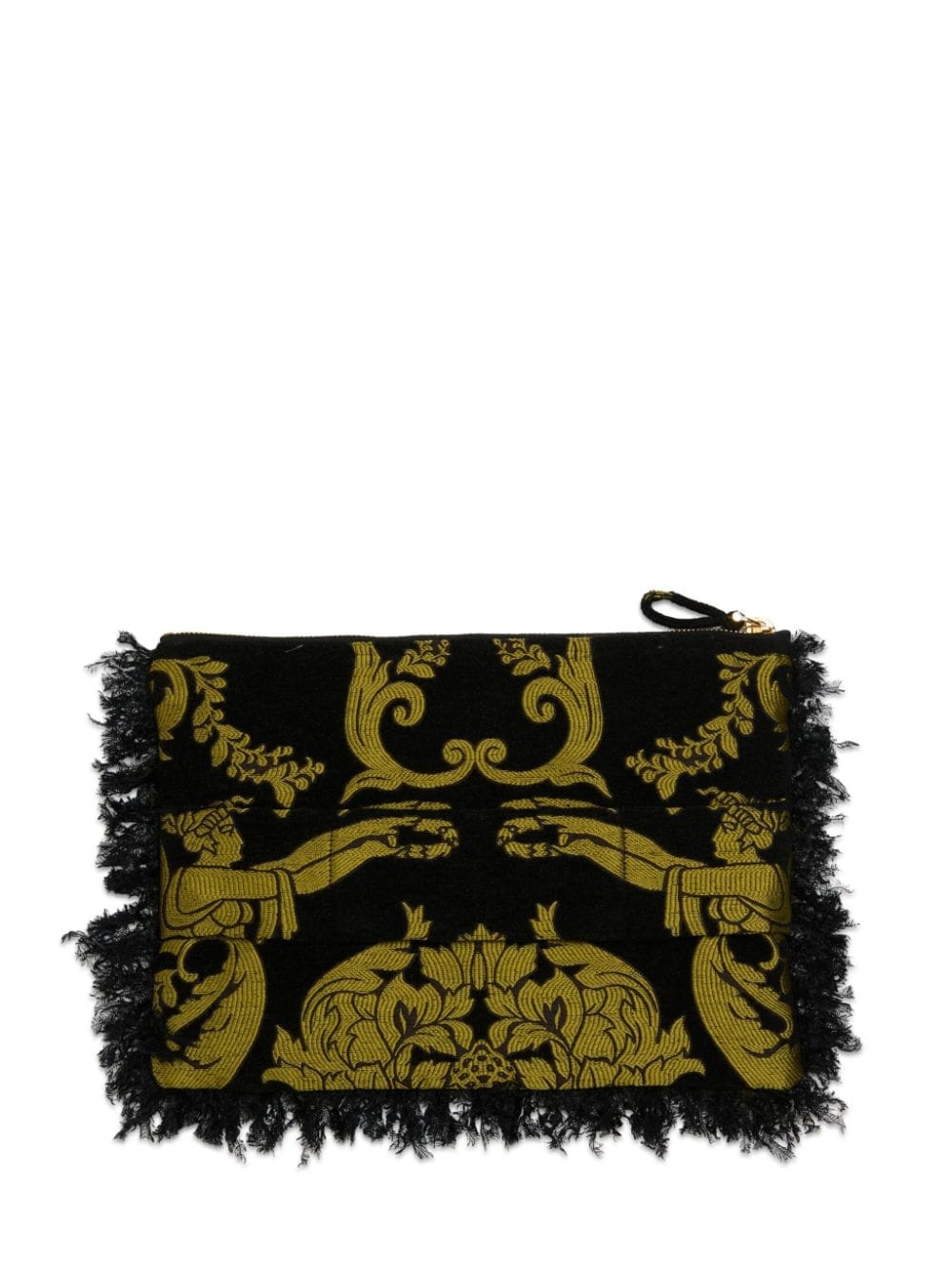 cherub-print clutch bag - 3