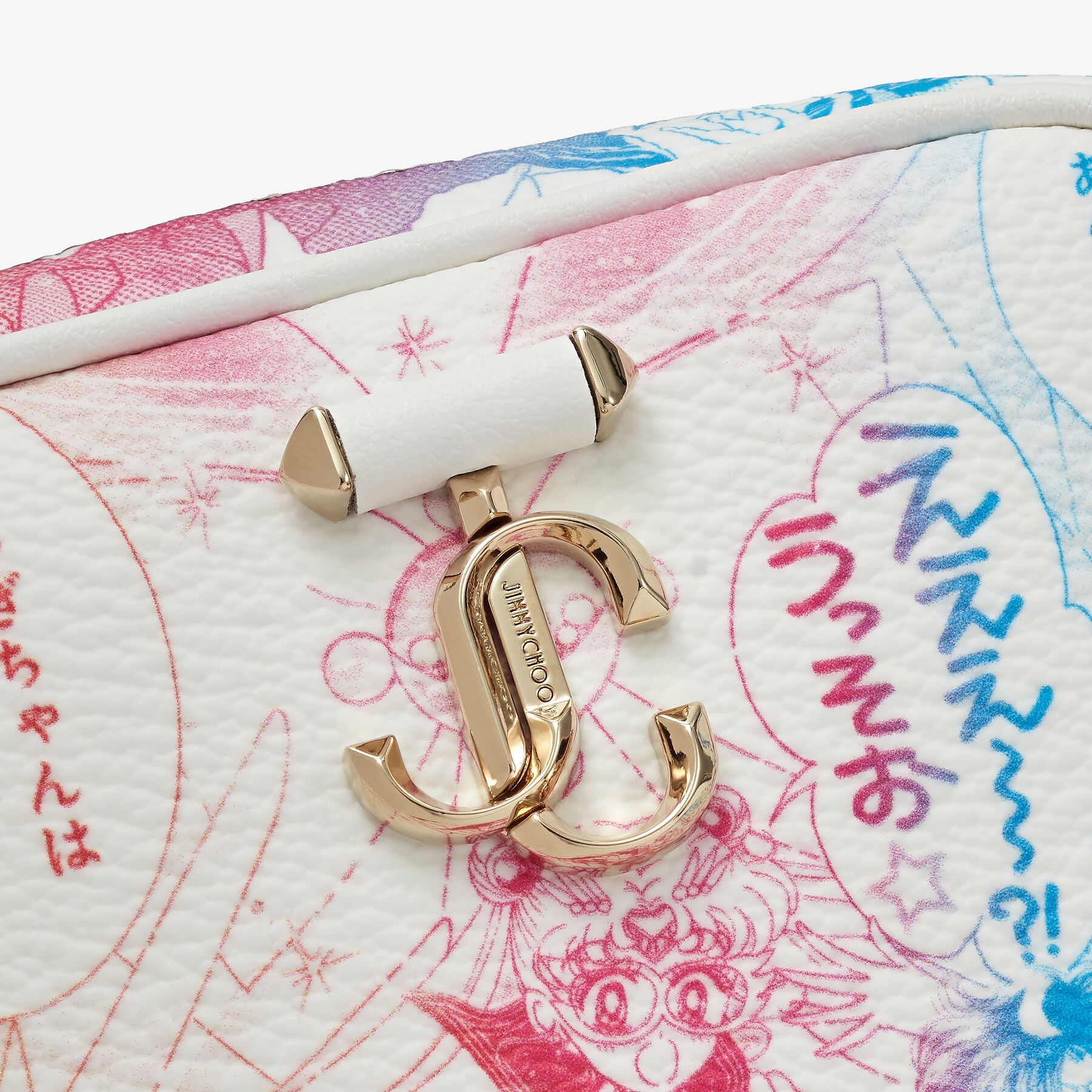 Sailor Guardians Rainbow Wrist Bag
Rainbow Manga Printed PU Leather Wrist Bag - 5