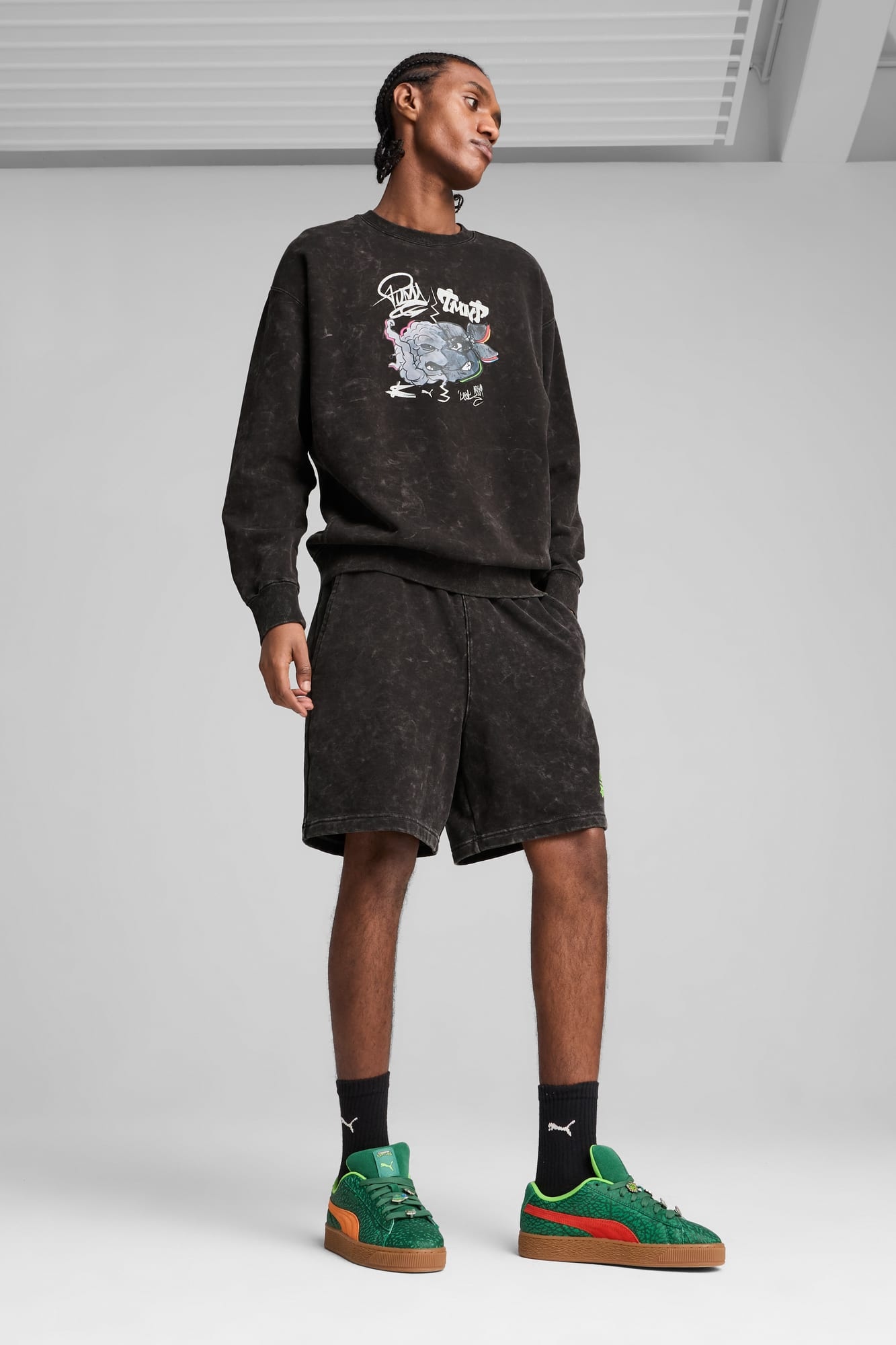 PUMA x TMNT Men's Relaxed 7" Shorts - 5
