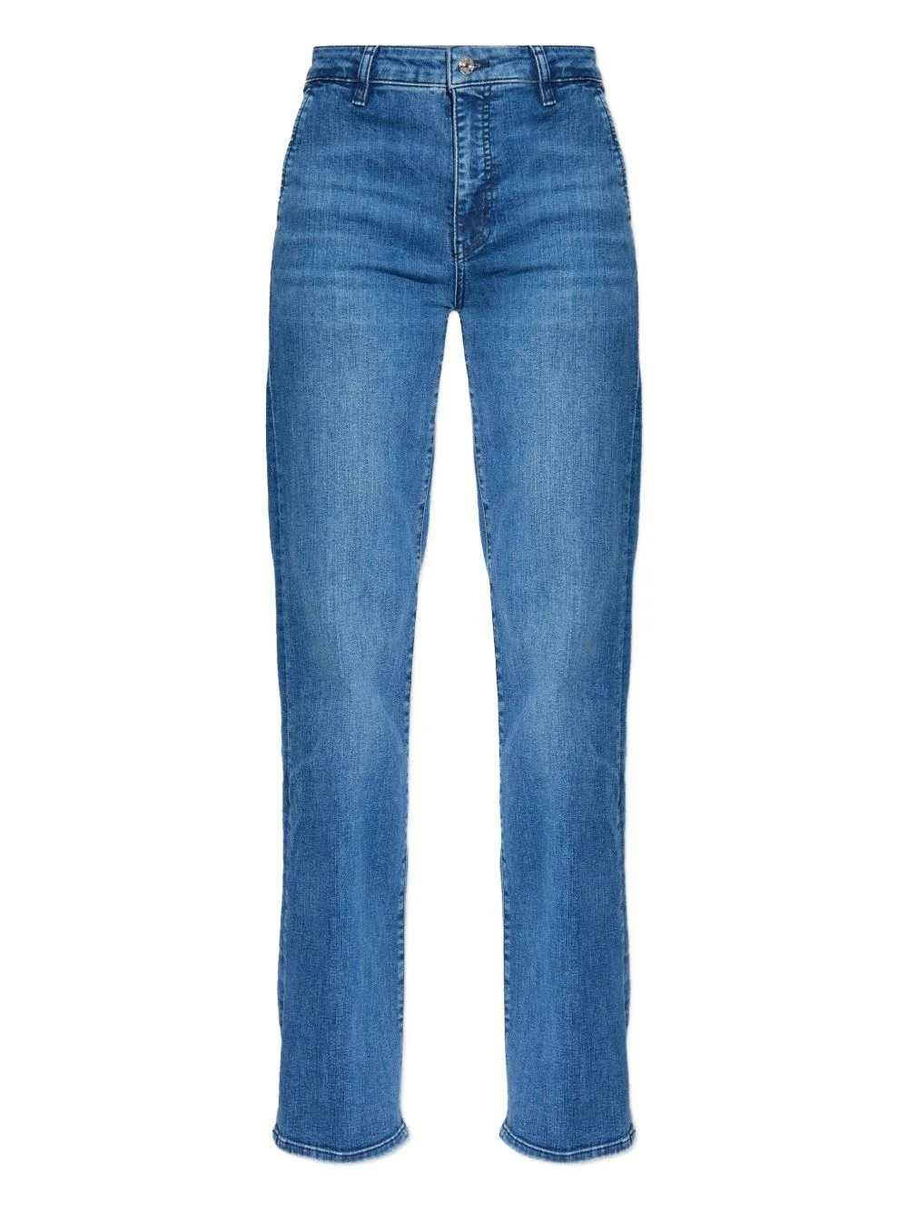 button-fastening jeans - 1