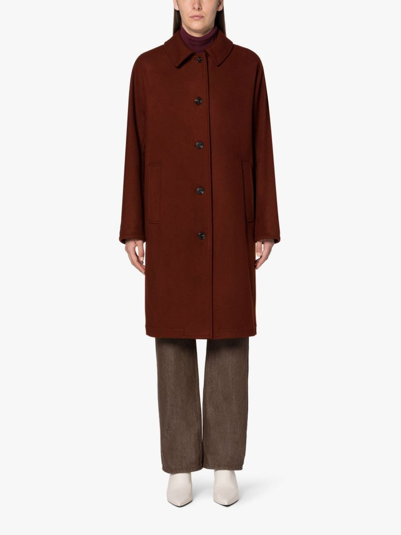 FAIRLIE BROWN WOOL COAT 3
