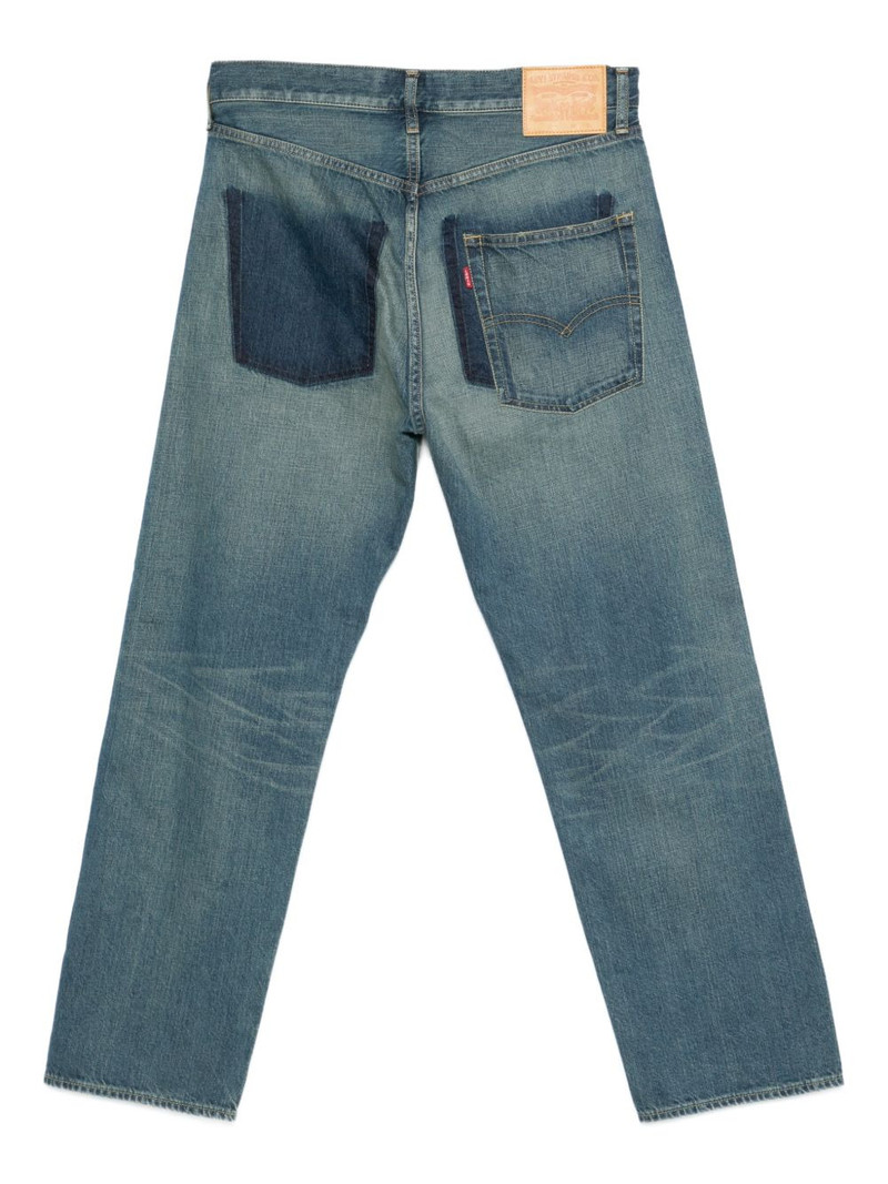 Junya Watanabe MAN x Levis patchwork denim jeans outlook