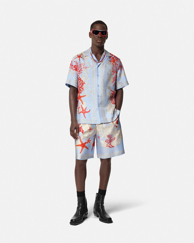 VERSACE Barocco Sea Silk Shorts outlook